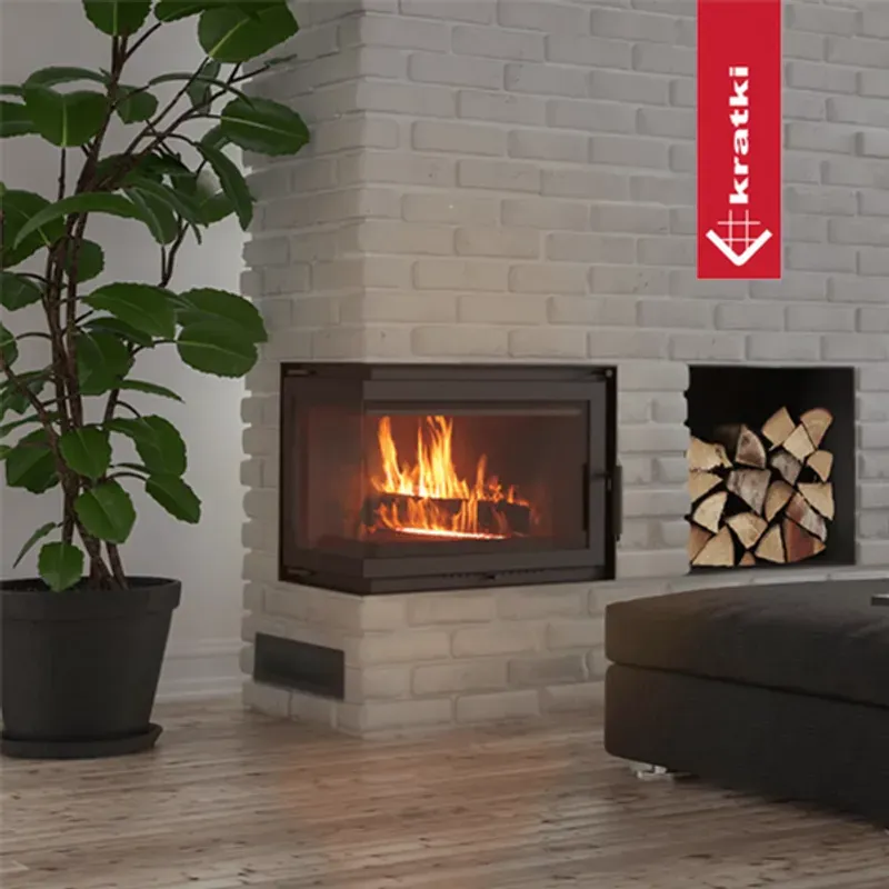 Støpejernspeis KRATKI SIMPLE  8 kW Ø 200