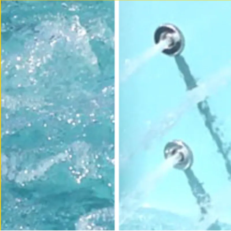 Bubbelsystem och hydromassagesystem