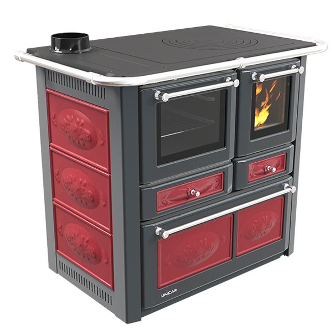 Hovedbilde Vedfyrt komfyr 149 A Gaia  SX-VL