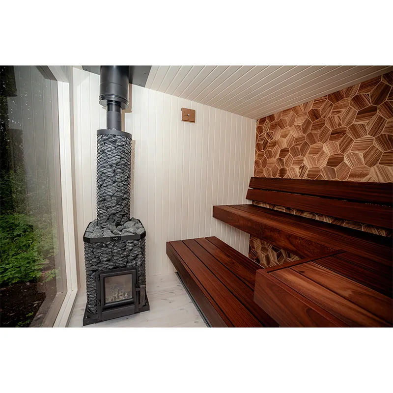 Badstuhytte Sauna Nord Lux, isolert