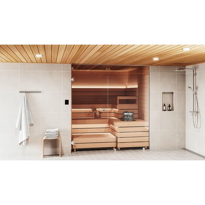 Elektrisk badstuovn Harvia Cilindro PC90XW 9 kW WiFi Steel