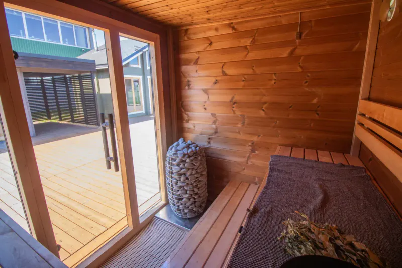 Badstuhytte Patio XS, thermowood